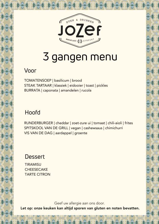 groepsmen 2 en 3 gangen